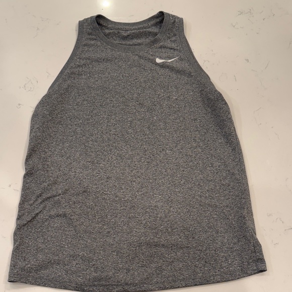 Nike Tops - Nike Heather Gray Athletic Tank